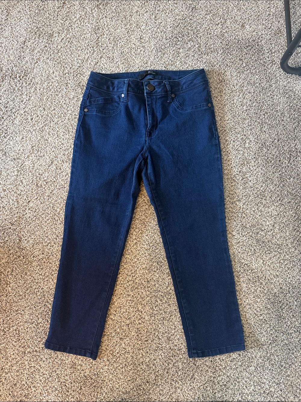 1822 Denim Women's Skinny Jeans - Deep Blue